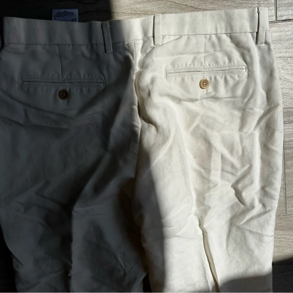 Banana Republic Men's Light Cream Chinos